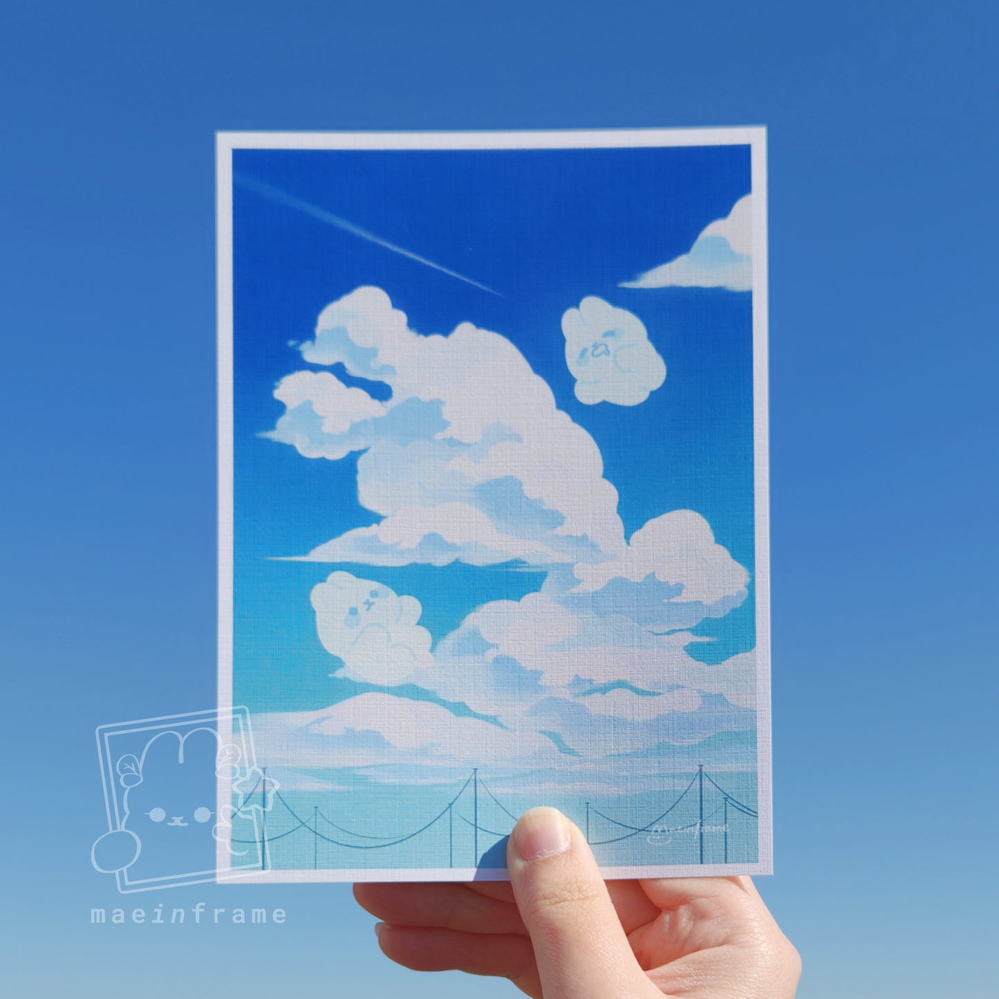 carrot cloud | 5x7in print