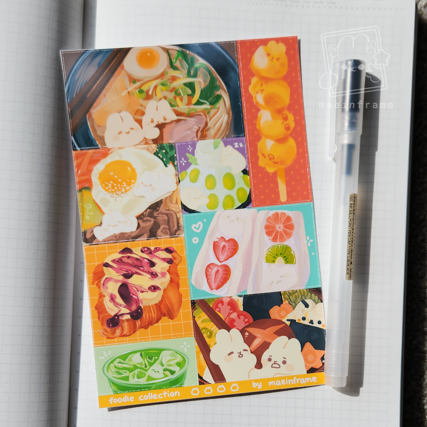 foodie collection | sticker sheet