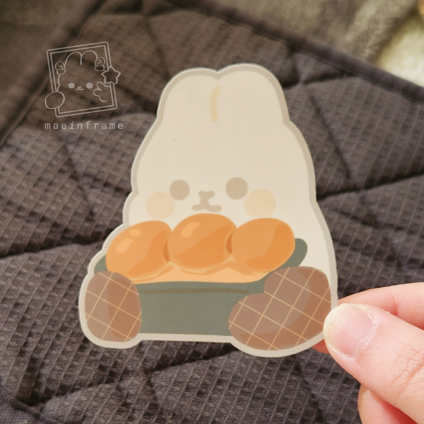 baker bun | 3" sticker