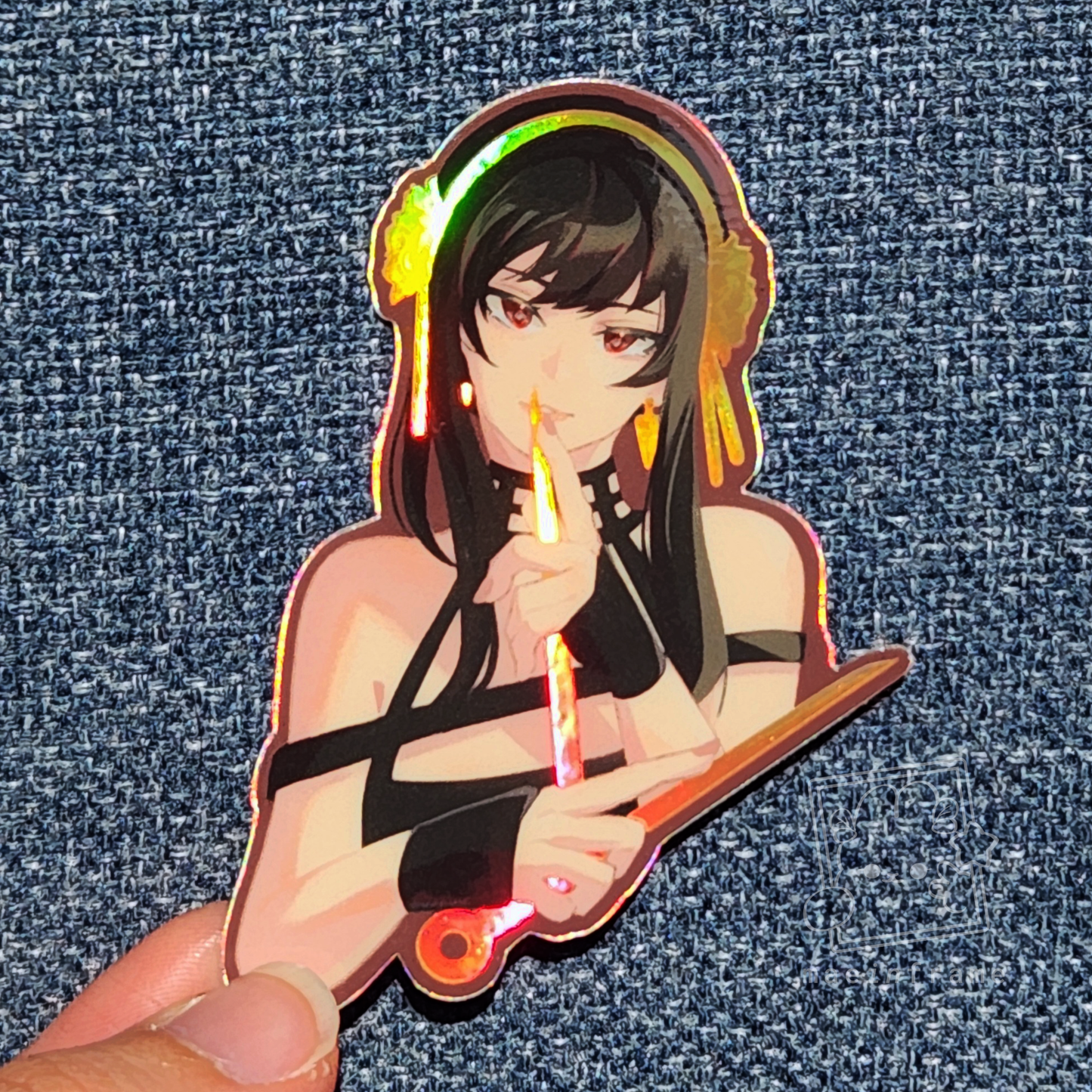 big thorn princess | holographic 3" sticker