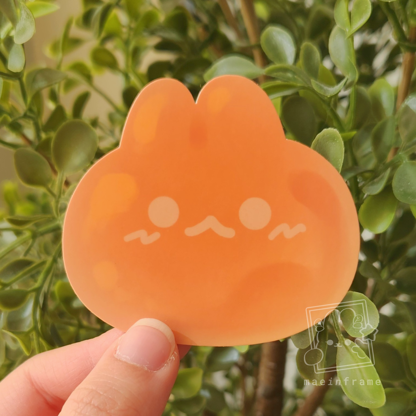 classic red bean bun | 2.7" sticker