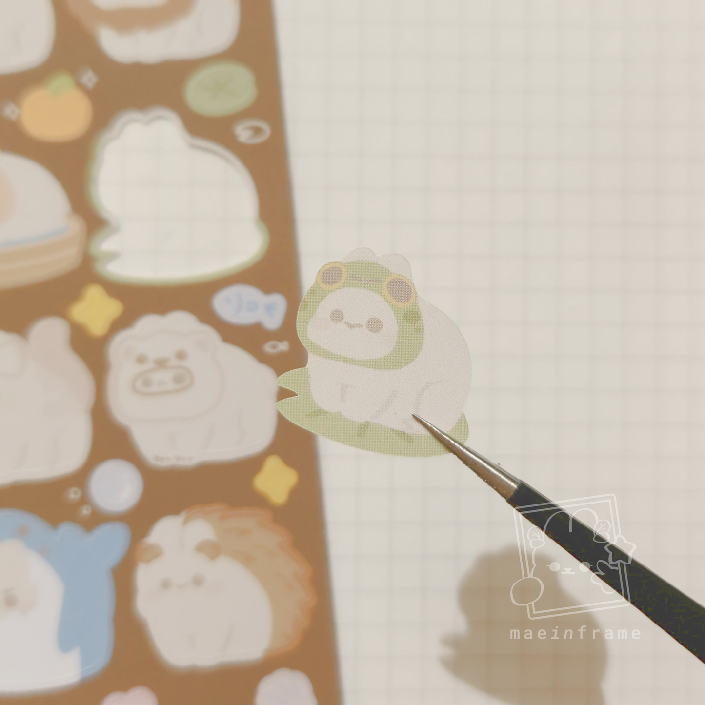 types of bunnies(?) | sticker sheet