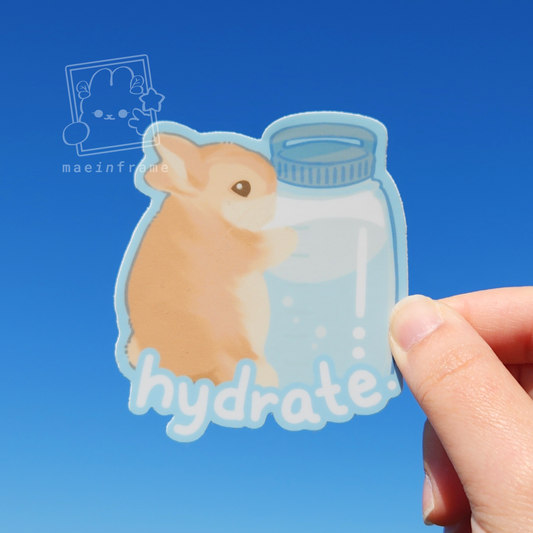 hydrate | 3" sticker