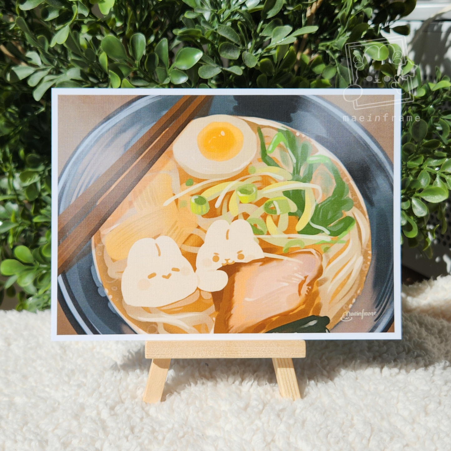 ramen buns | 5x7in print