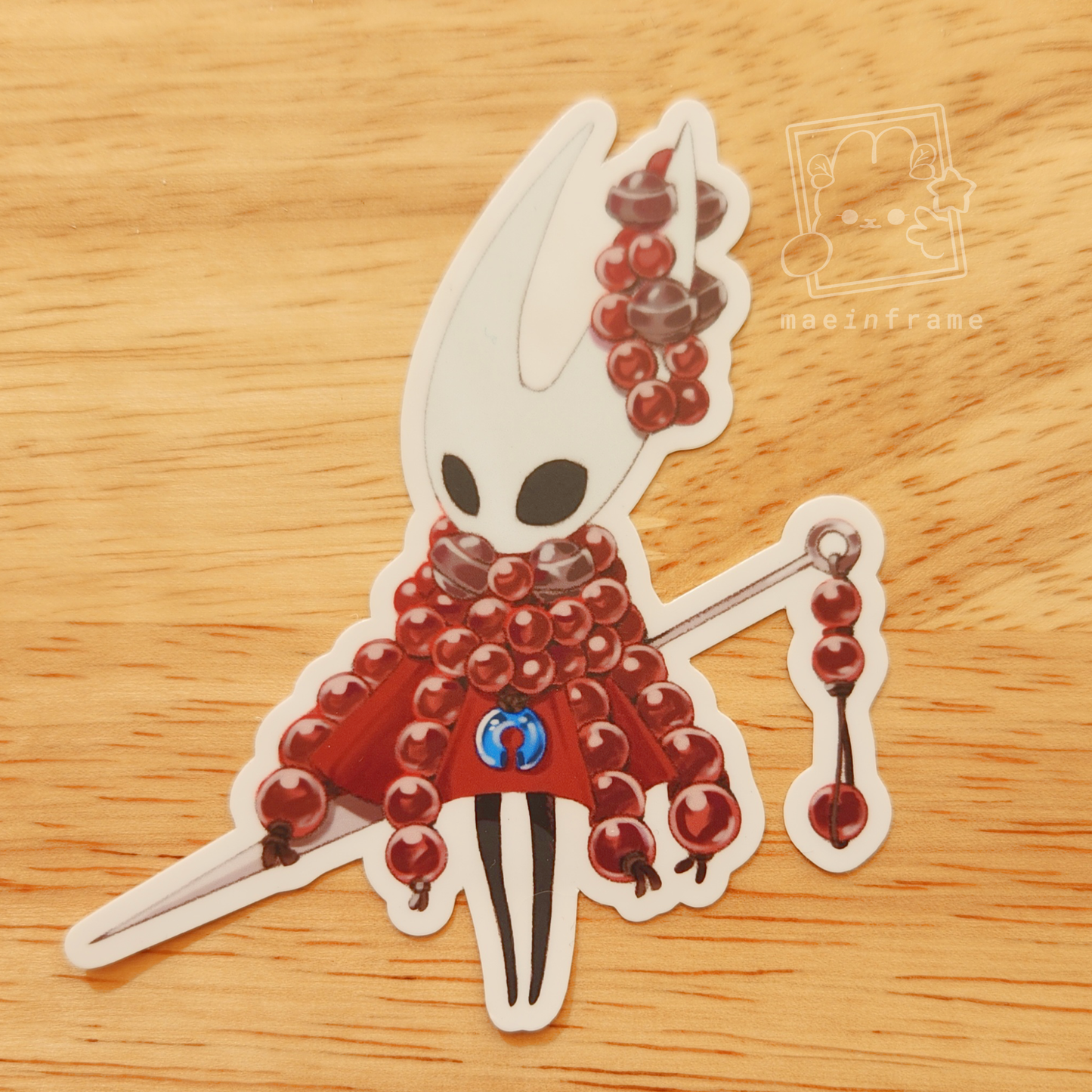 red maiden | 3" sticker