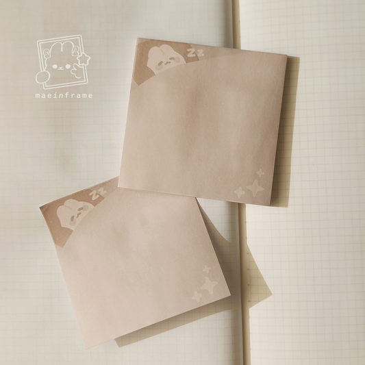 bed is comfy | 3x3in sticky note