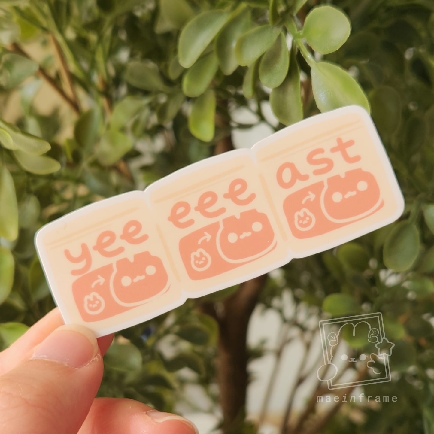 yeeeeast | 3" sticker