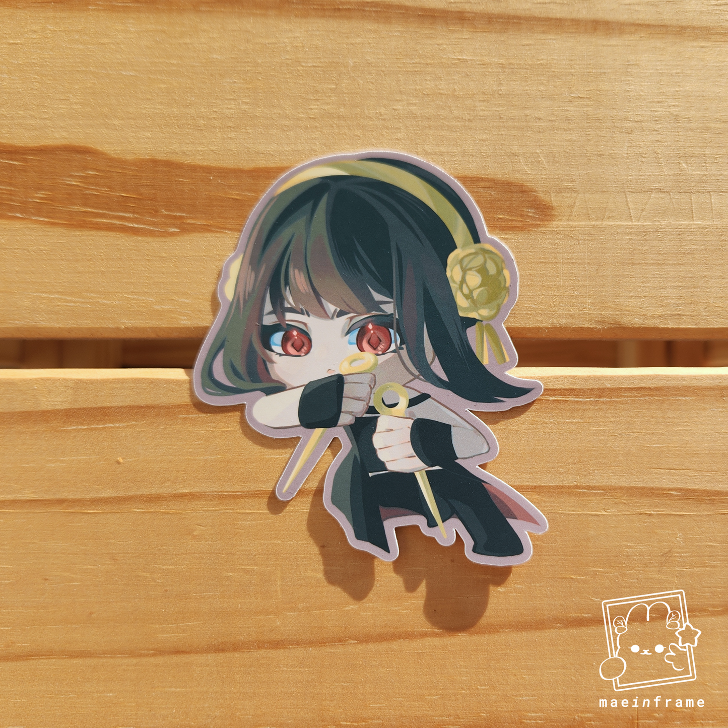 Smol thorn princess | 3x2.6in sticker
